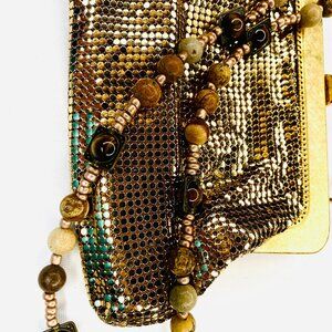 Tiger Eye & Jasper Designer Necklace Handmade NWT